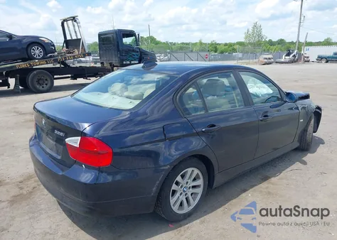 2007 BMW 328I from USA, damaged, VIN WBAVA33577KX82272